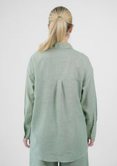 The Effortless Elegance Linen Co-ord Set: Sage Green