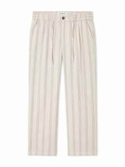Bold Stripe Linen Trouser
