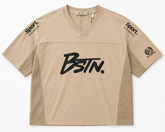 BSTN. | Men's Sports Graphic Interlock Tee — Sand Khaki