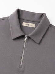 Interlock Half-Zip Polo