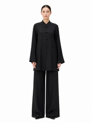 Black Frog-Closure Top