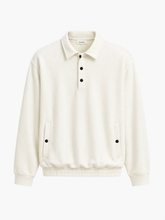 Men's Interlock Co-Ord Set — Cream White