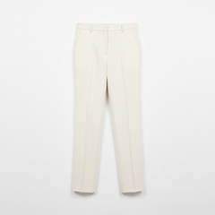 THE COORDINATING WAISTCOAT AND WIDE-LEG TROUSERS