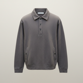 Men's Interlock Co-Ord Set — Charcoal Gray