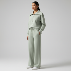 The Gazzelle Interlock Wide-Leg Set