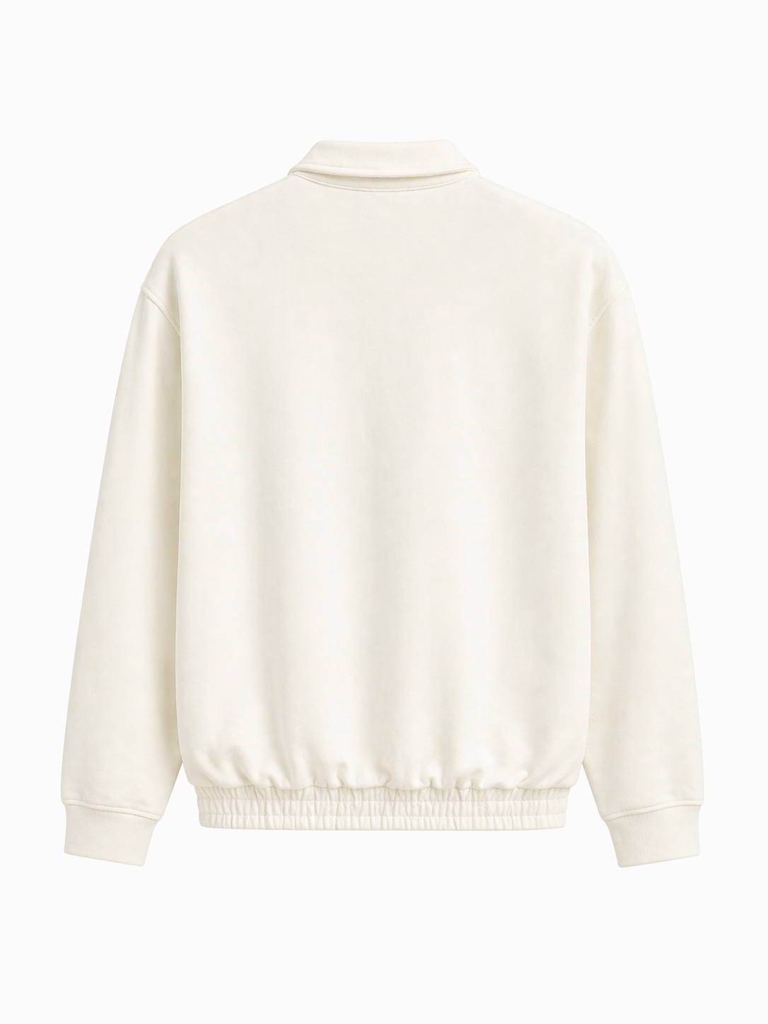 Men's Interlock Co-Ord Set — Cream White