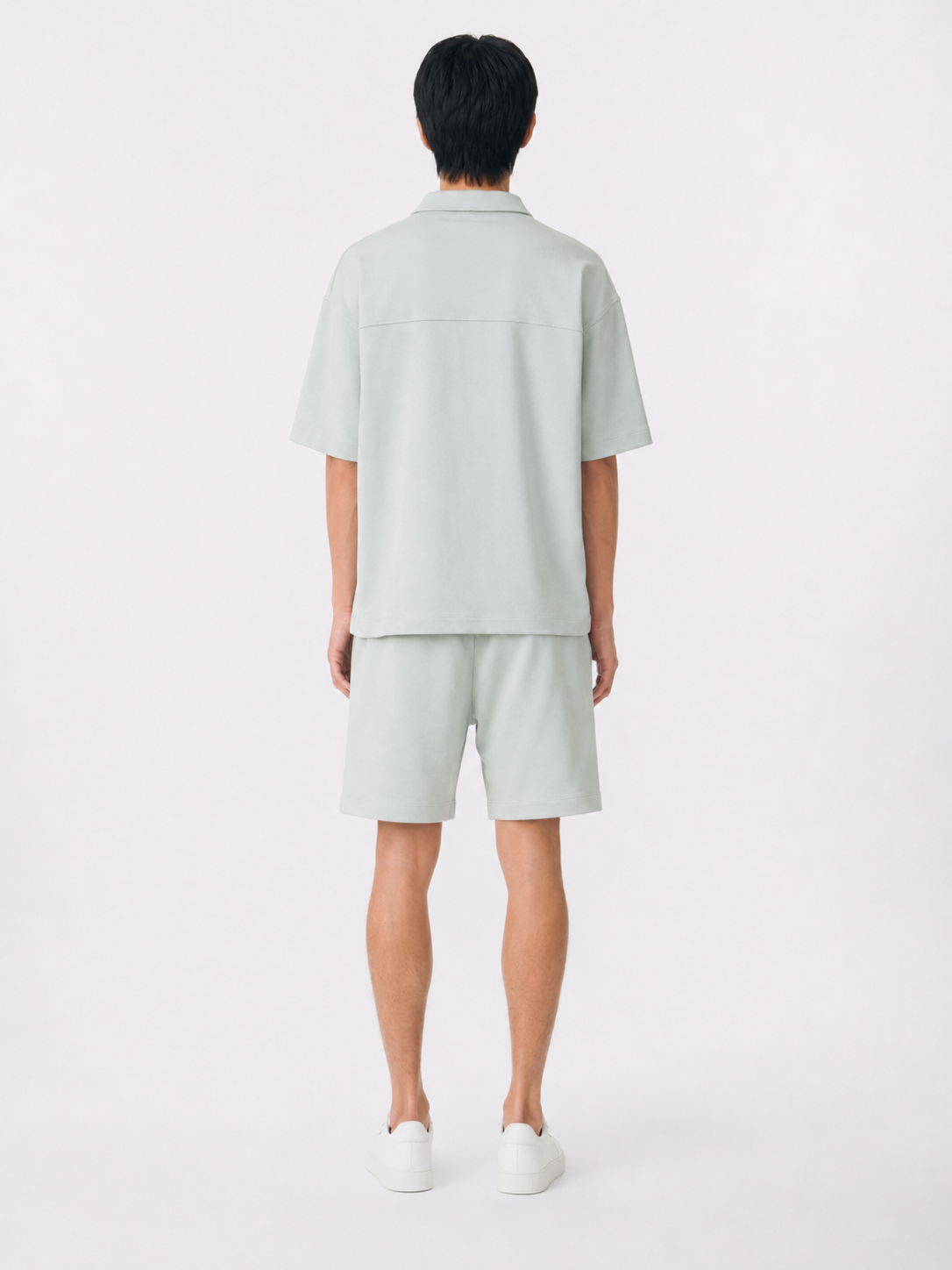 Interlock Half-Zip Polo