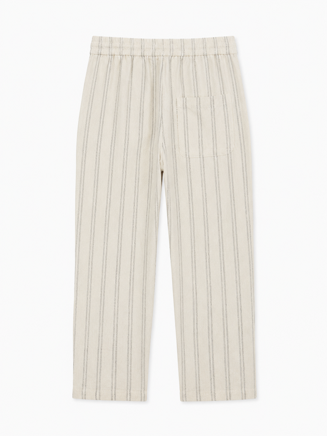 Bold Stripe Linen Trouser