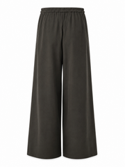 Olive Wide-Leg Palazzo Trouser