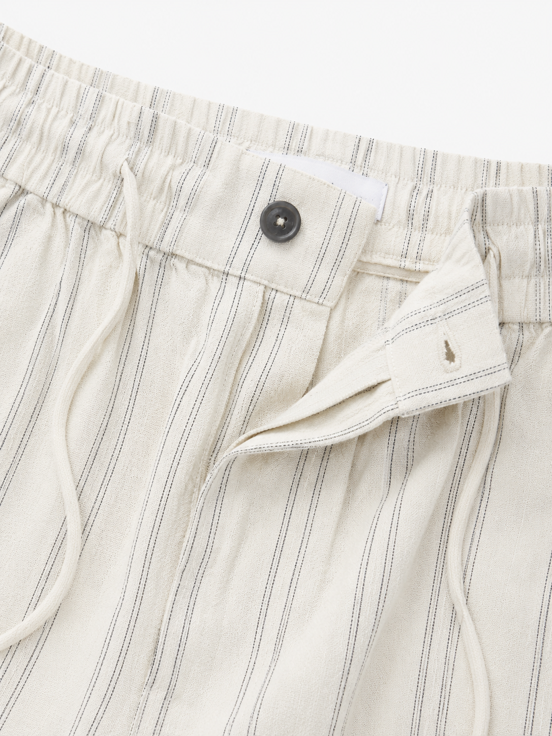 Bold Stripe Linen Trouser