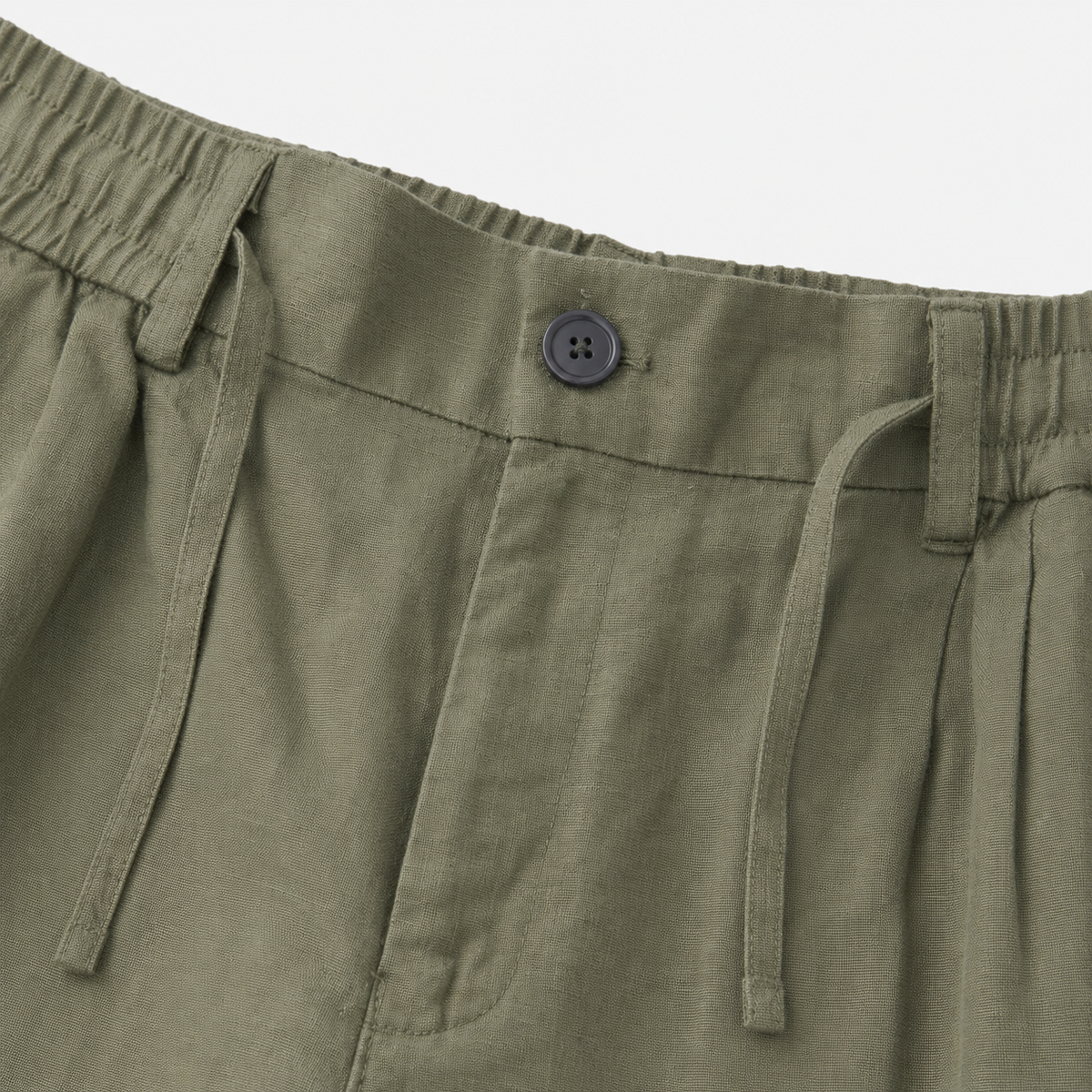 BSTN The Breeze Linen Trouser — Olive