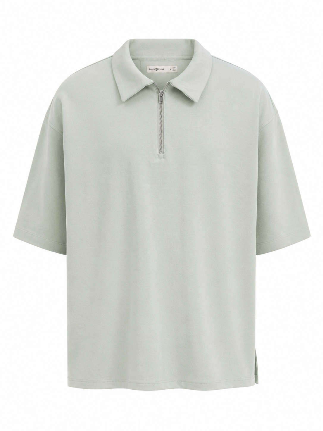 Interlock Half-Zip Polo