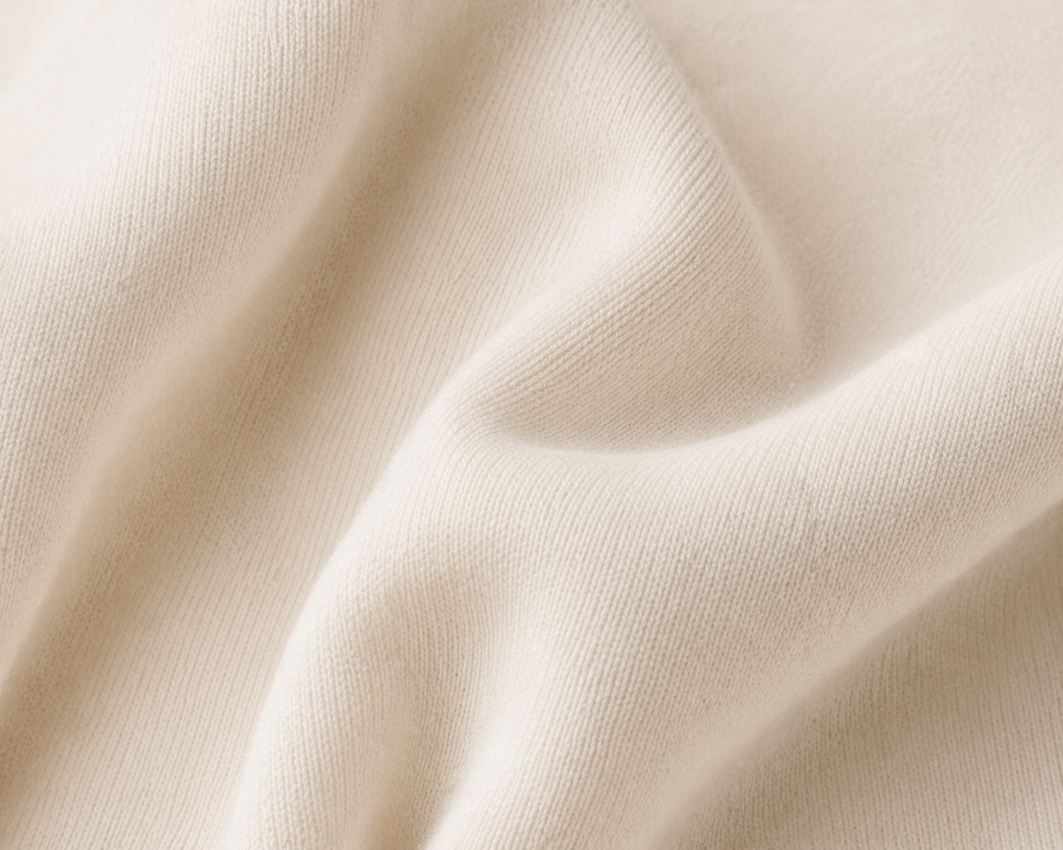 Interlock Relaxed-Fit Trouser — Cream