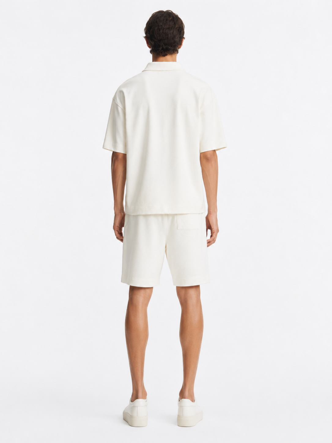 Interlock Half-Zip Polo