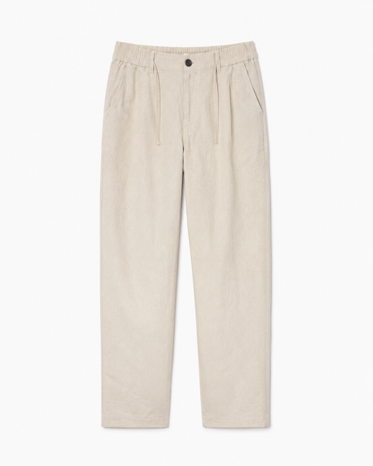 BSTN The Breeze Linen Trouser — Natural