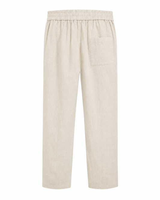 BSTN The Breeze Linen Trouser — Natural
