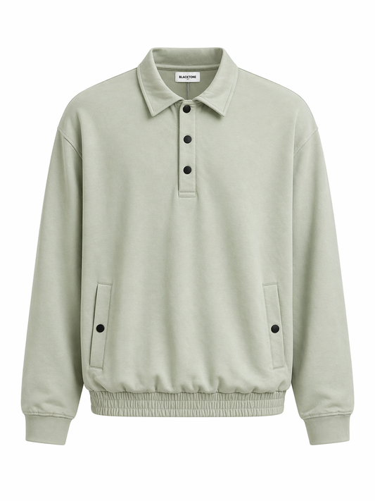 Men's Interlock Co-Ord Set — Sage Green