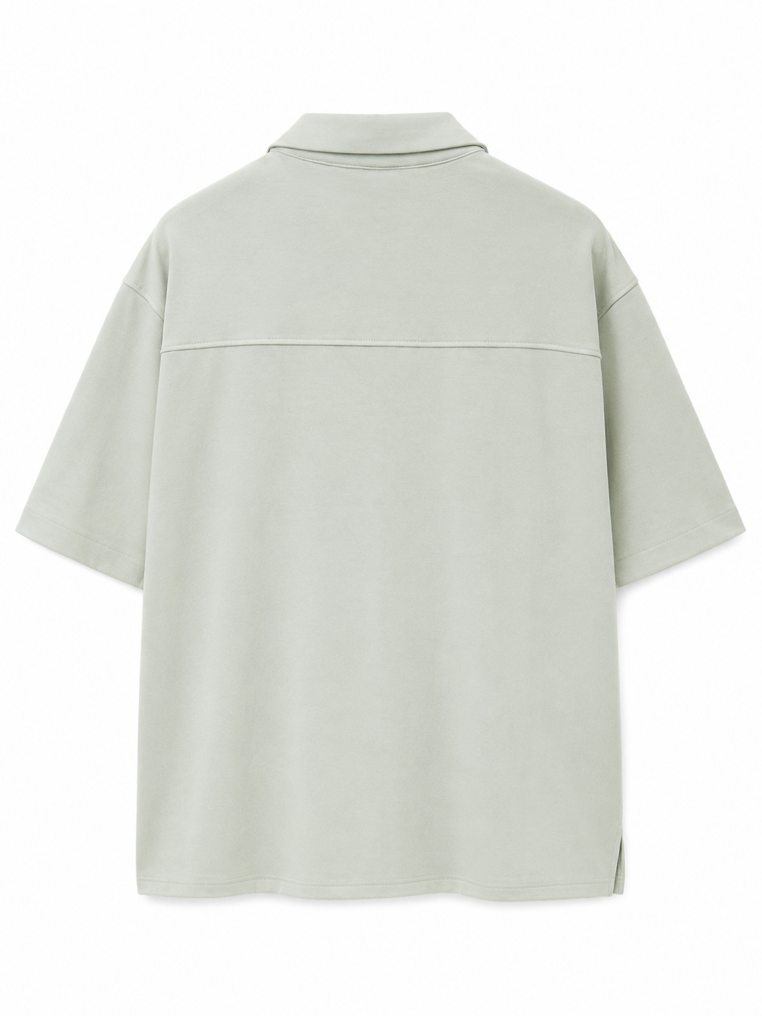 Interlock Half-Zip Polo