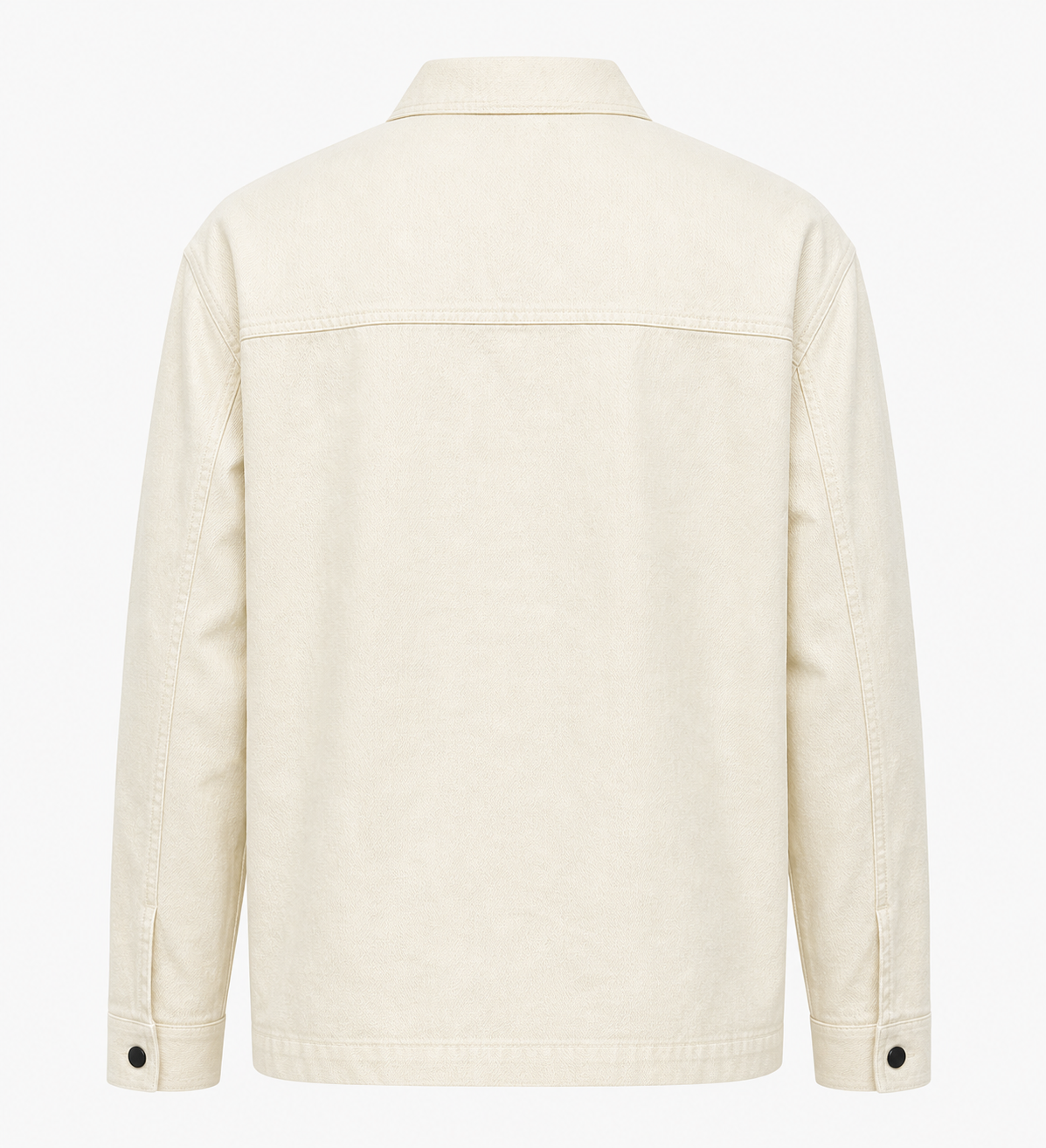 BSTN Utility Overshirt — Ecru