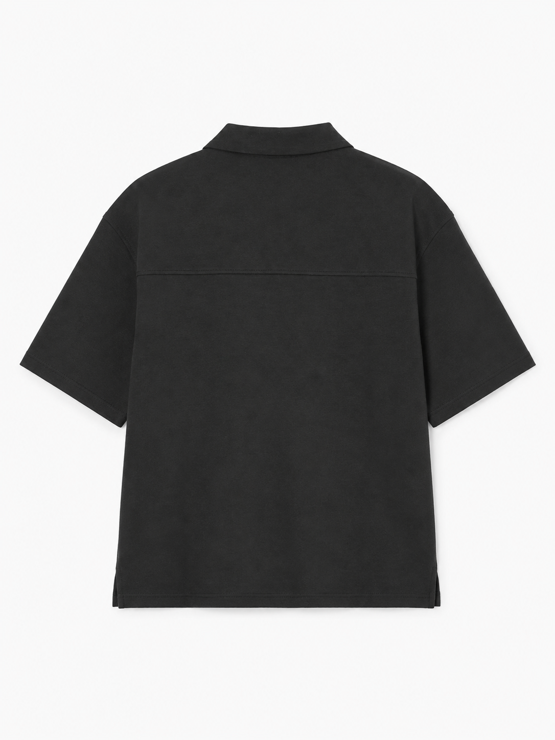 Interlock Half-Zip Polo