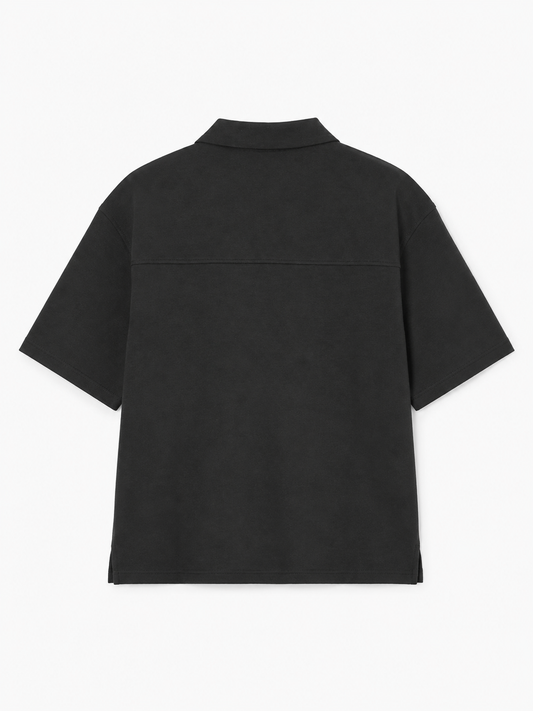 Interlock Half-Zip Polo