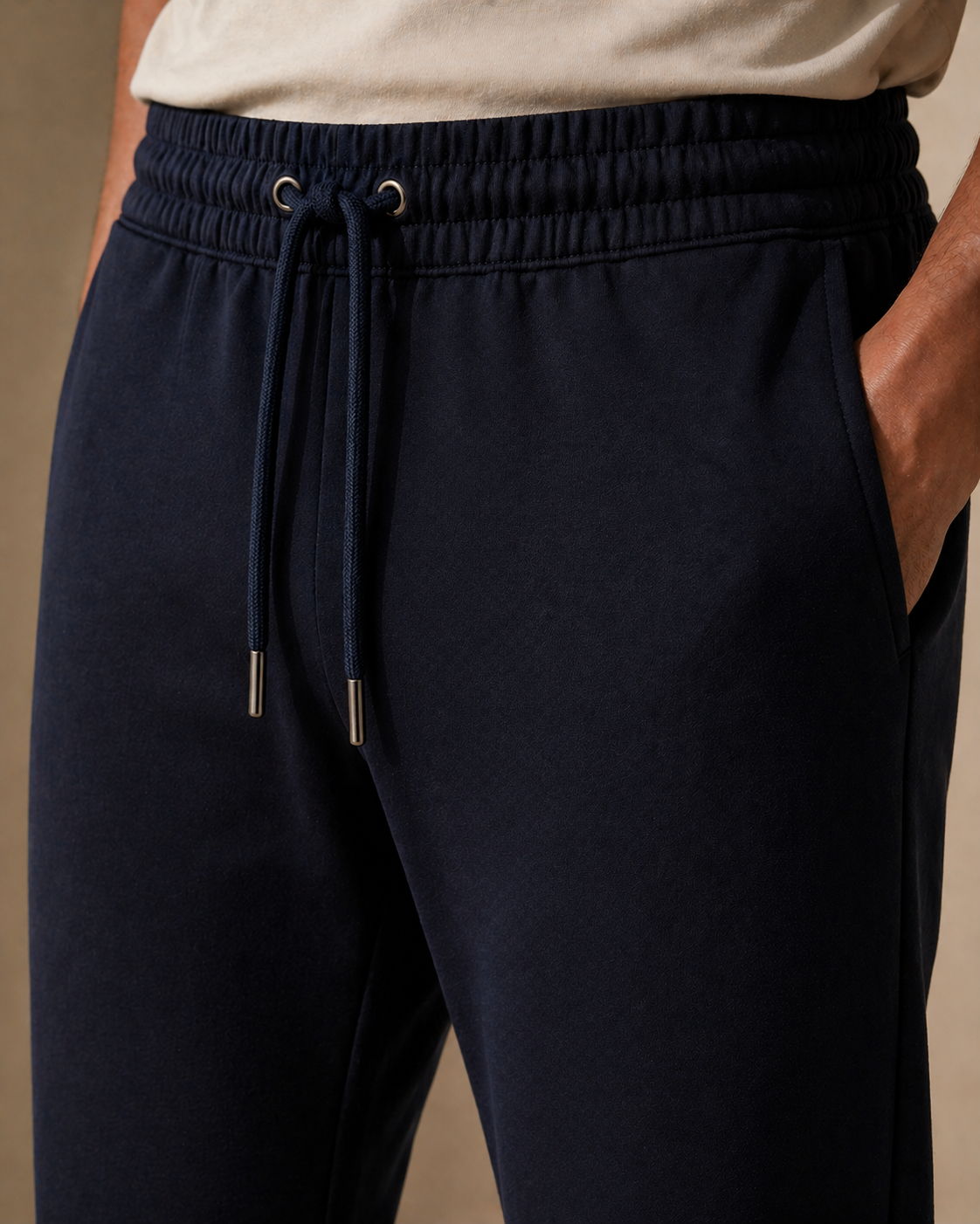 BSTN Interlock Tapered Trouser — Navy