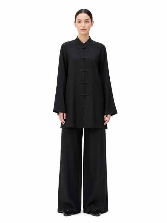 Black Frog-Closure Top