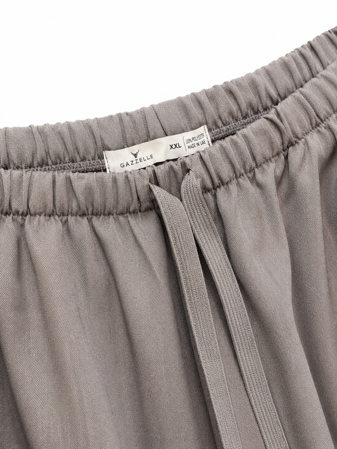 Stone Wide-Leg Palazzo Trouser