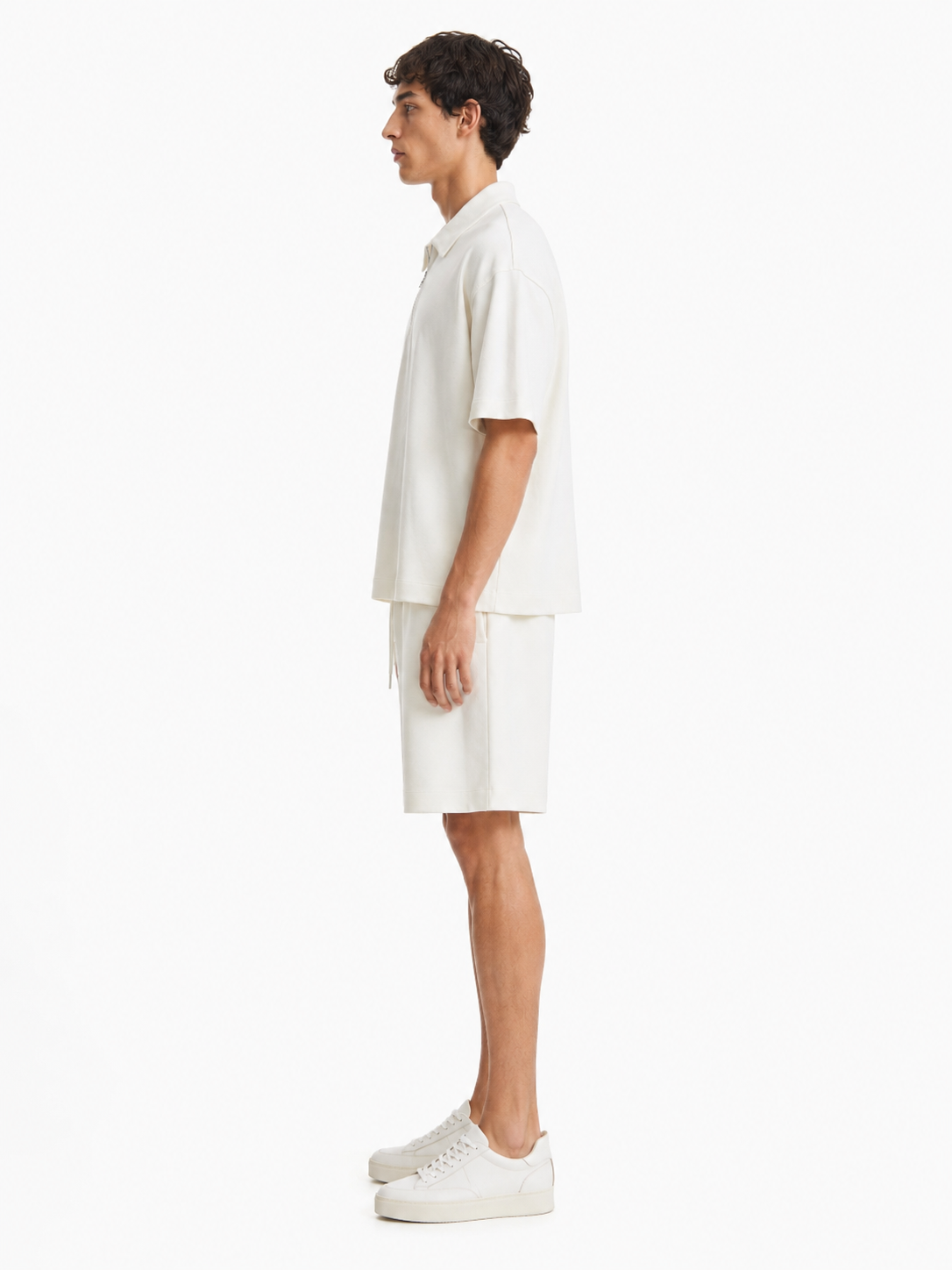Interlock Half-Zip Polo