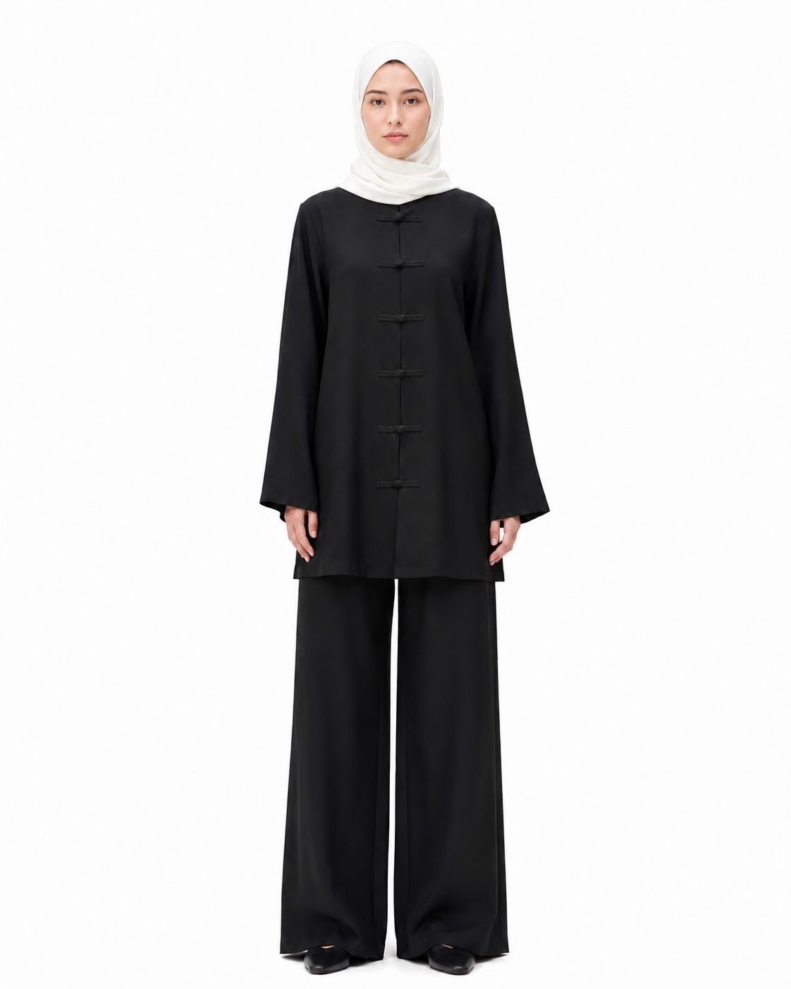 Black Frog-Closure Top