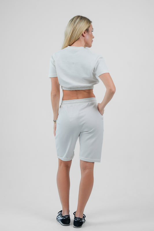 Crafted Women's Interlock Co-ord Set | طقم منسق محتشم الإمارات