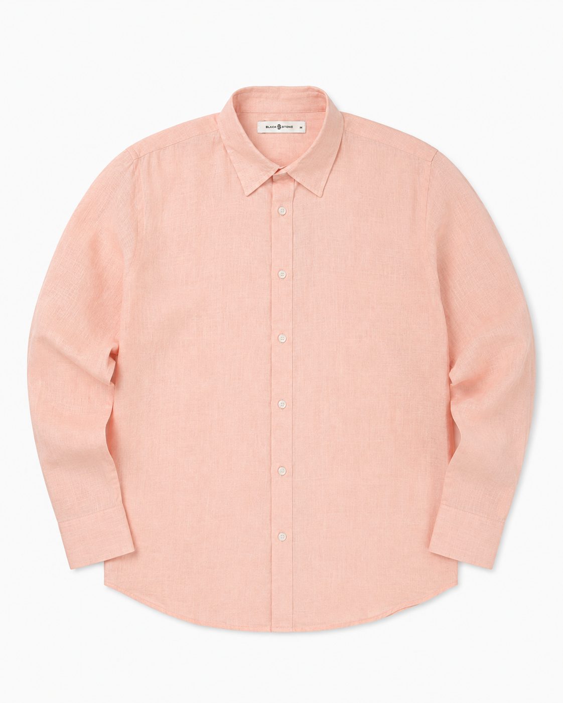 BSTN The Breeze Linen Shirt — Peach