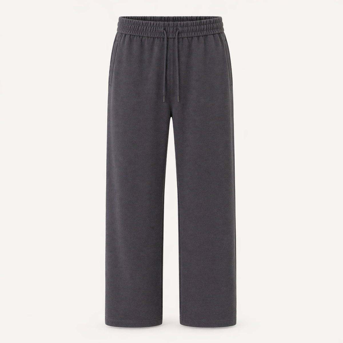 Men's Interlock Co-Ord Set — Charcoal Gray
