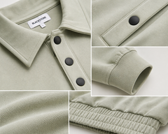 Men's Interlock Co-Ord Set — Sage Green