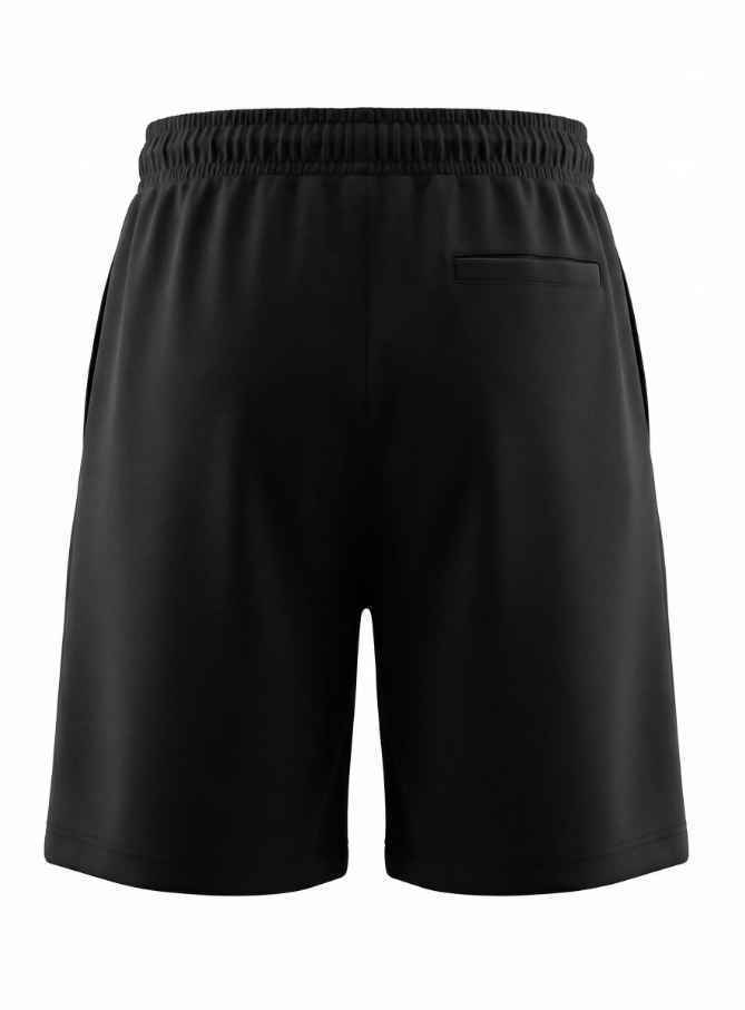 Blackstone Black Co-ord Set — Relaxed Short-Sleeve Top & Cargo Shorts