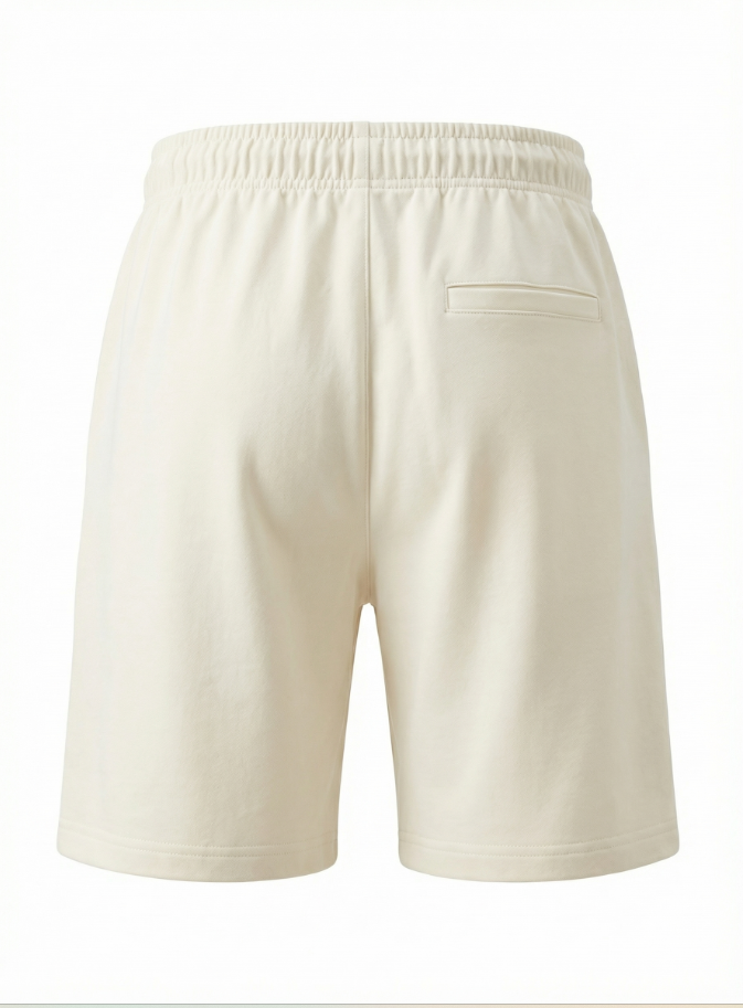 Blackstone Ecru Co-ord Set — Relaxed Short-Sleeve Top & Cargo Shorts