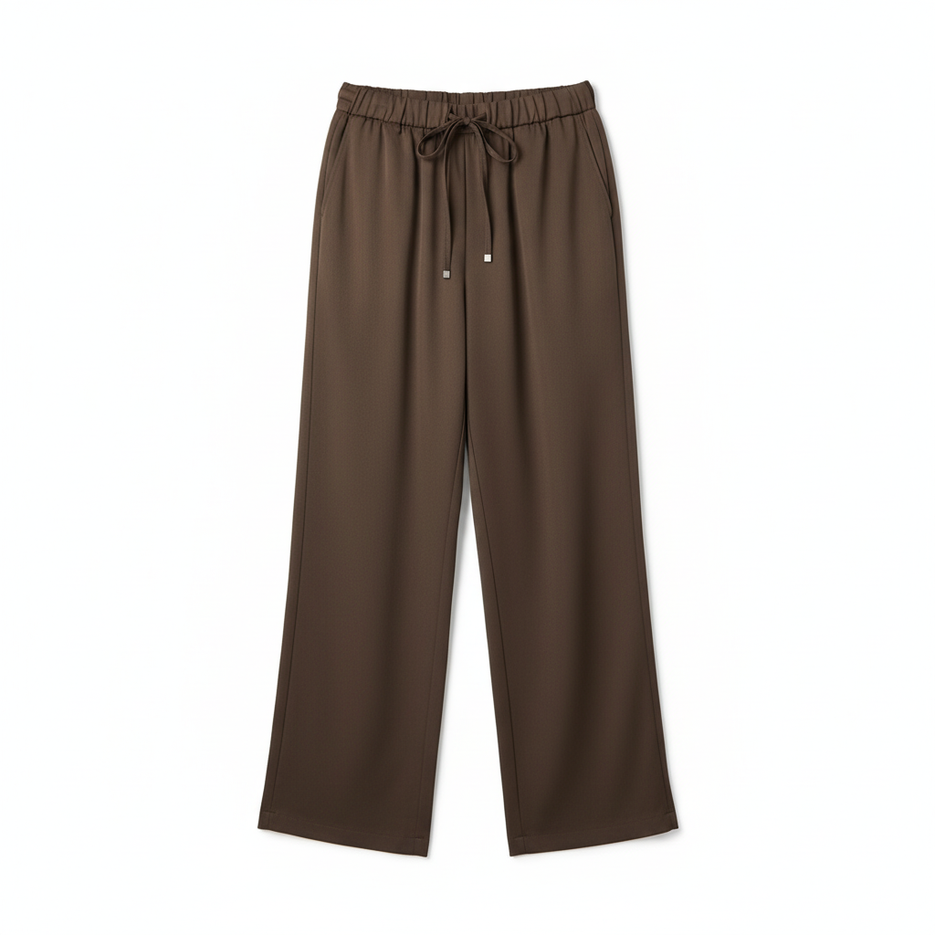 RELAXED FIT DOUBLE-BREASTED JACKET WITH CULOTTES