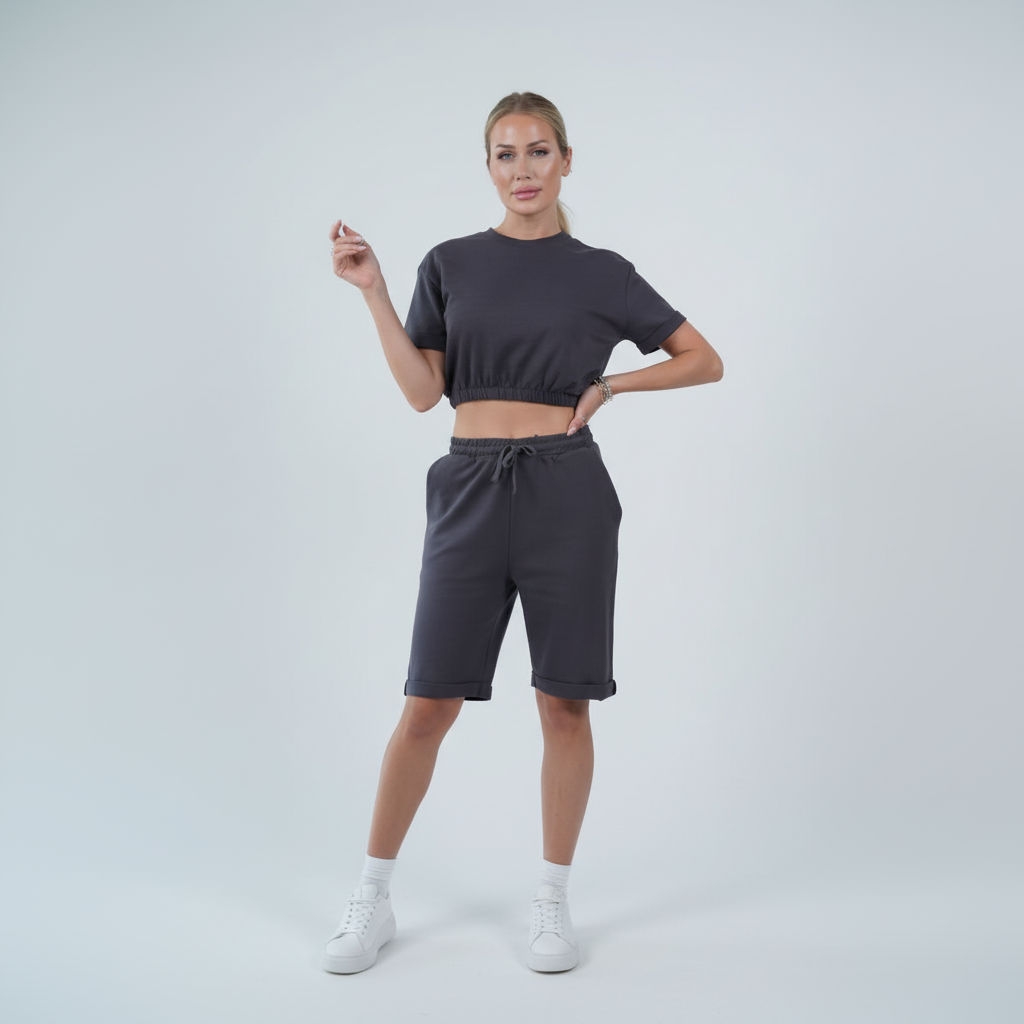 Crafted Women's Interlock Co-ord Set
