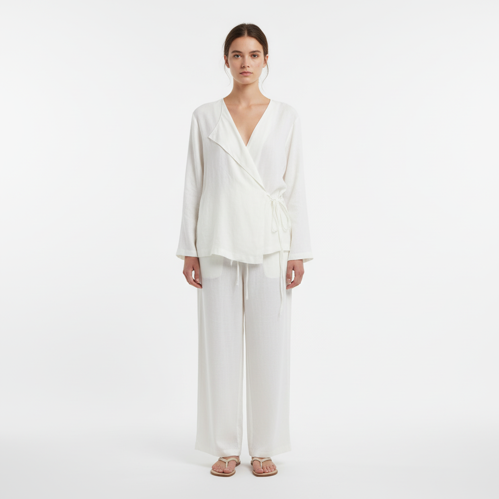 The Minimalist Linen Wrap Set
