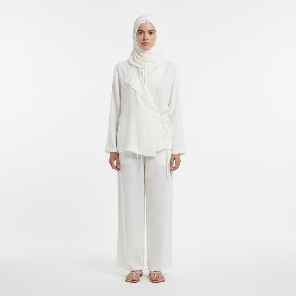 The Minimalist Linen Wrap Set
