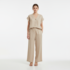 Effortless Elegance, Consciously Crafted: The GAZZELLE Linen Coord Set