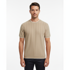 Premium Fit Breathable Knitted T-Shirt