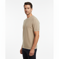 Premium Fit Breathable Knitted T-Shirt