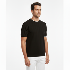 Premium Fit Breathable Knitted T-Shirt