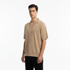 The Desert Sands Knitted Polo