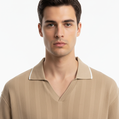 The Desert Sands Knitted Polo