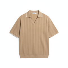 The Desert Sands Knitted Polo