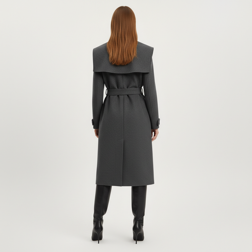 Gazzelle  Structured Twill Long Coat